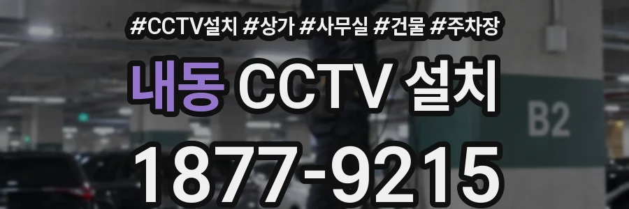 내동 CCTV 설치