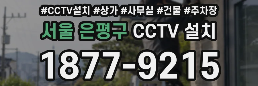 서울 은평구 CCTV 설치