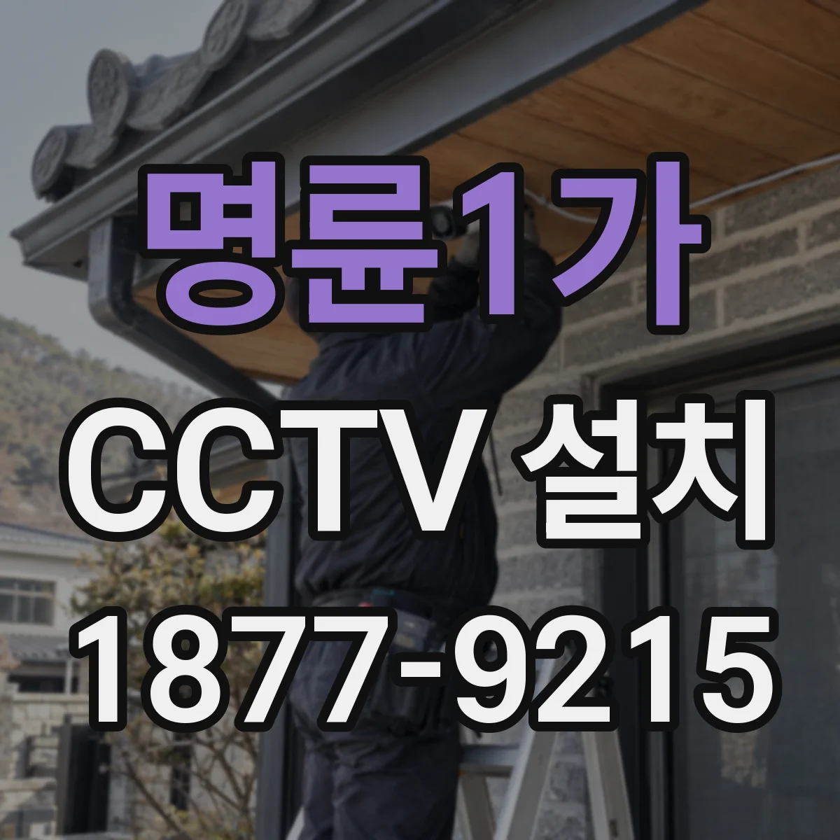 명륜1가 CCTV 설치
