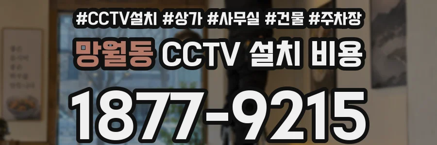망월동 CCTV 설치 비용