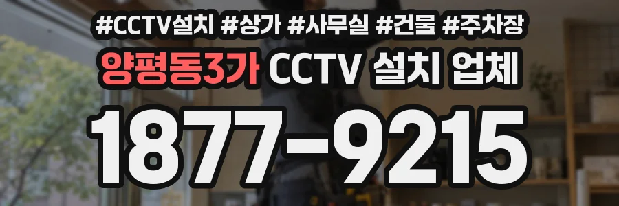 양평동3가 CCTV 설치 업체