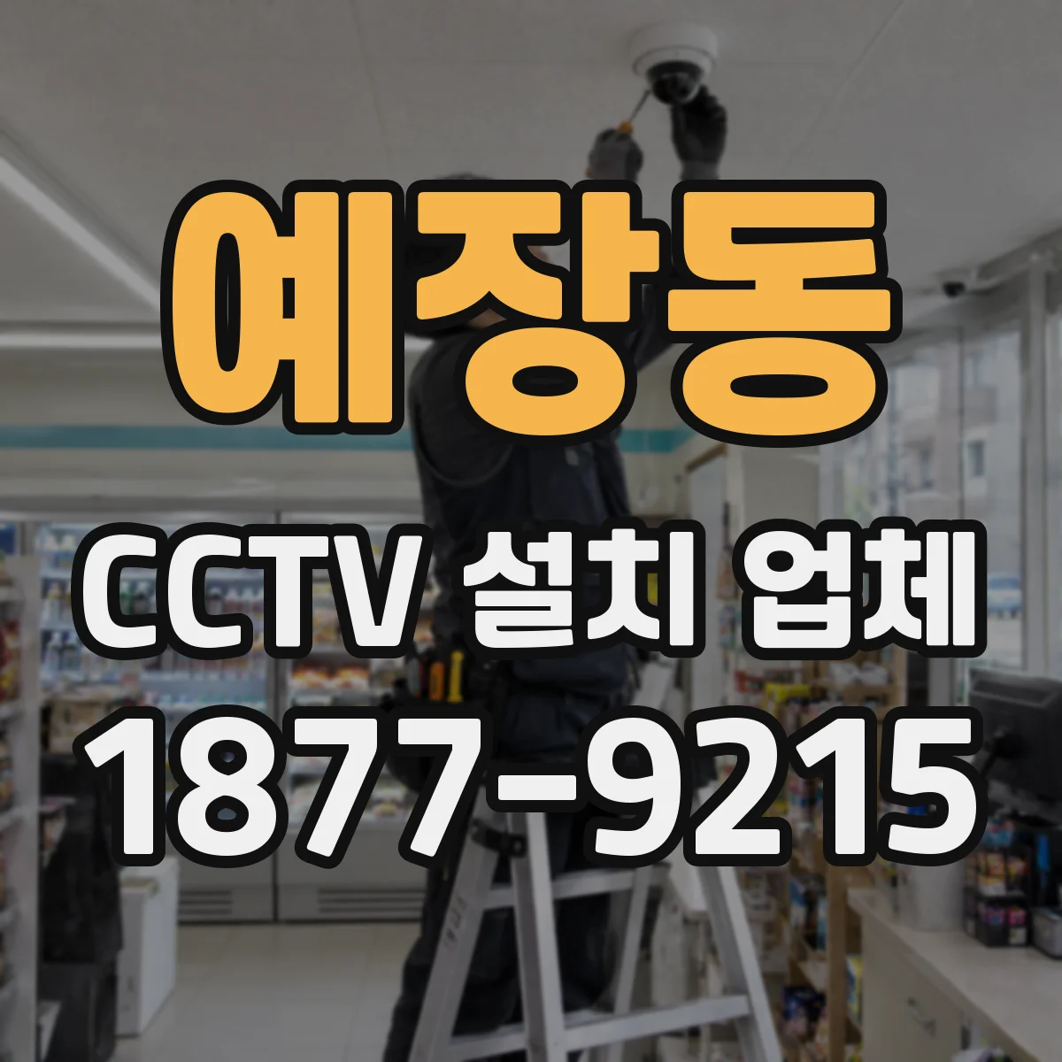 예장동 CCTV 설치 업체
