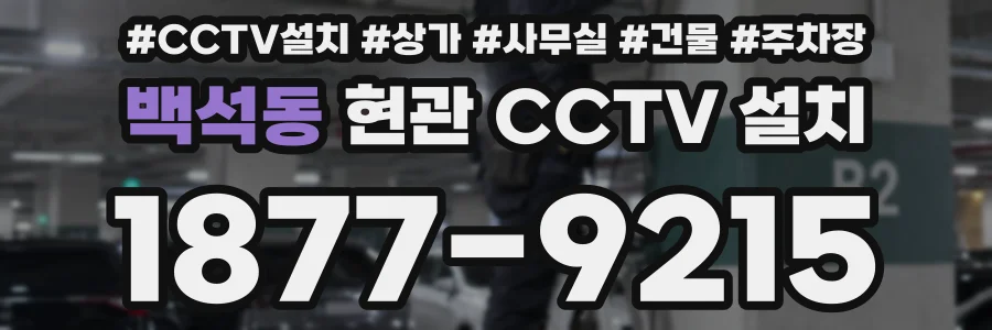 백석동 현관 CCTV 설치