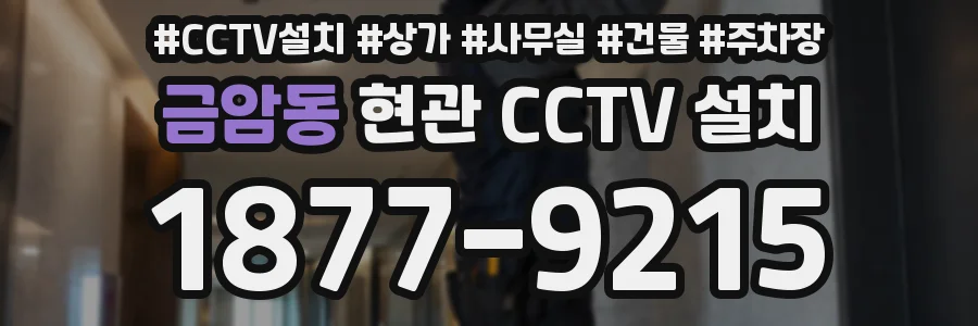 금암동 현관 CCTV 설치