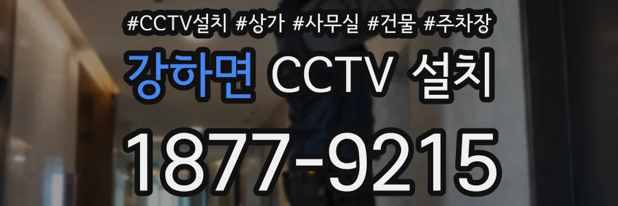 강하면 CCTV 설치