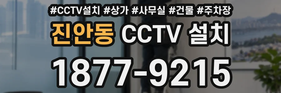 진안동 CCTV 설치