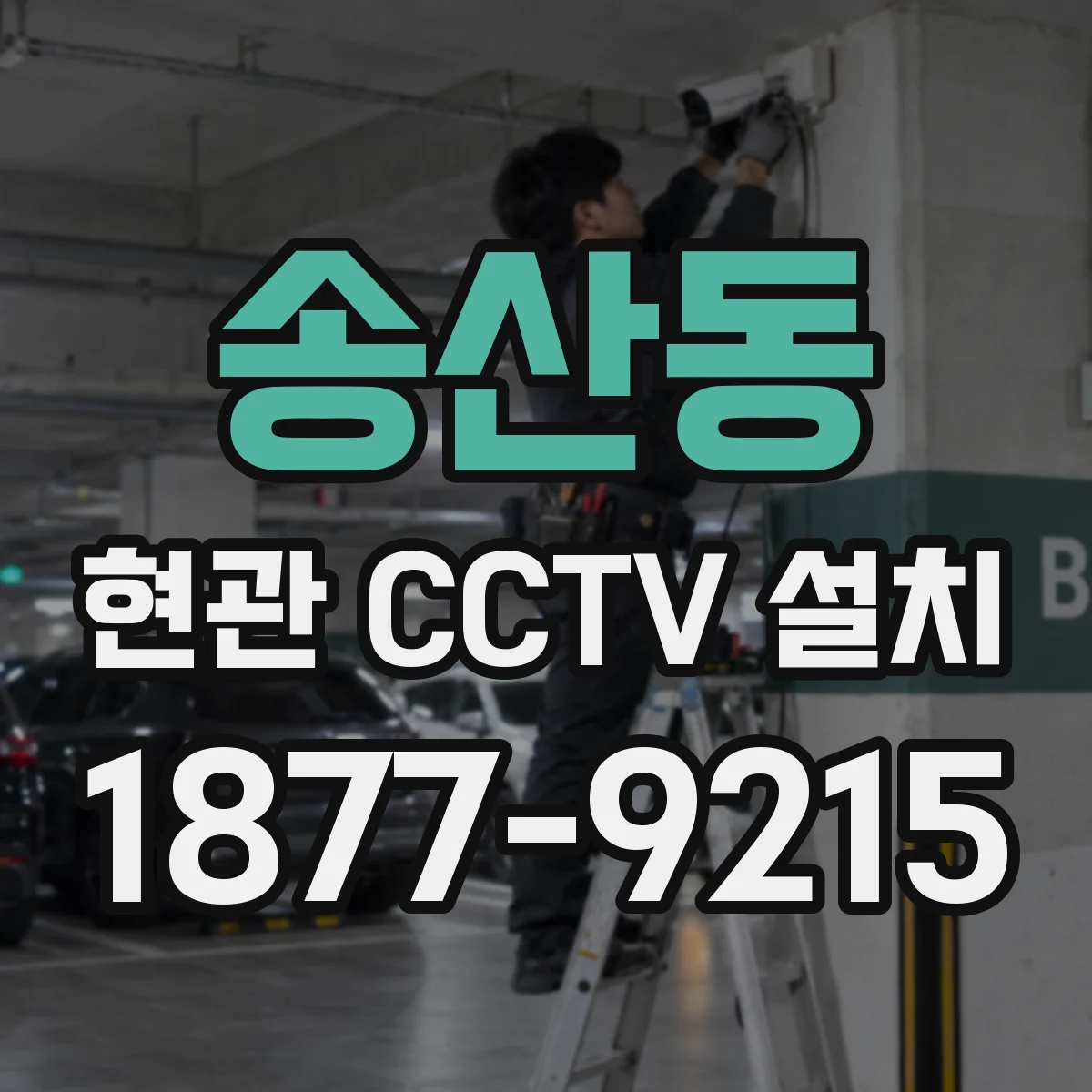송산동 현관 CCTV 설치