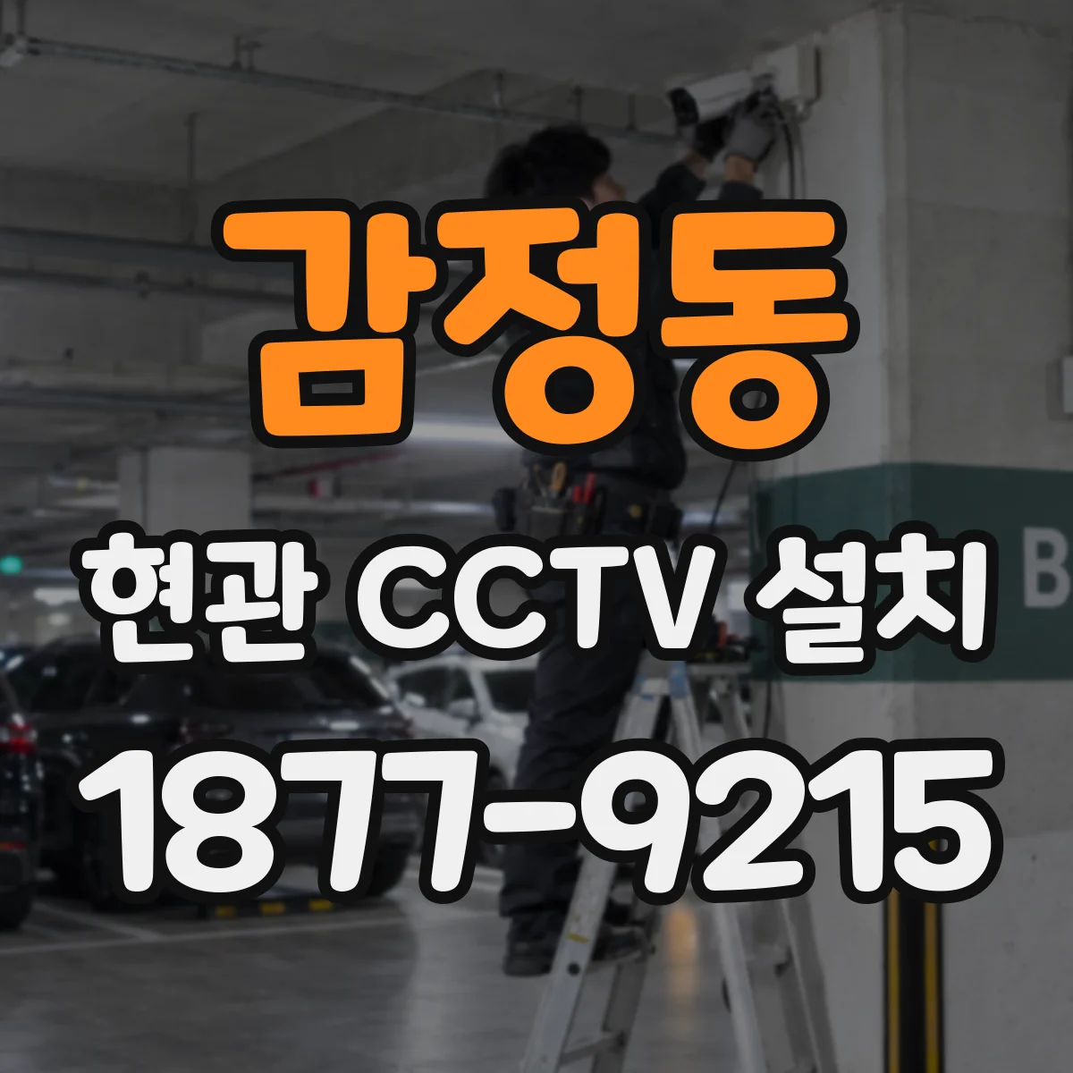감정동 현관 CCTV 설치
