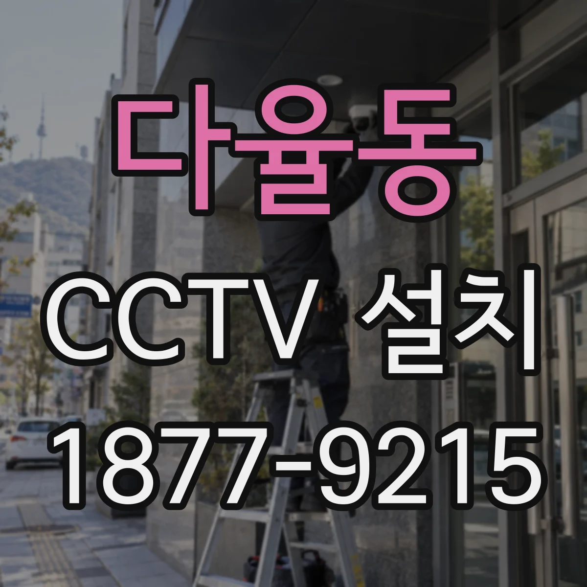 다율동 CCTV 설치