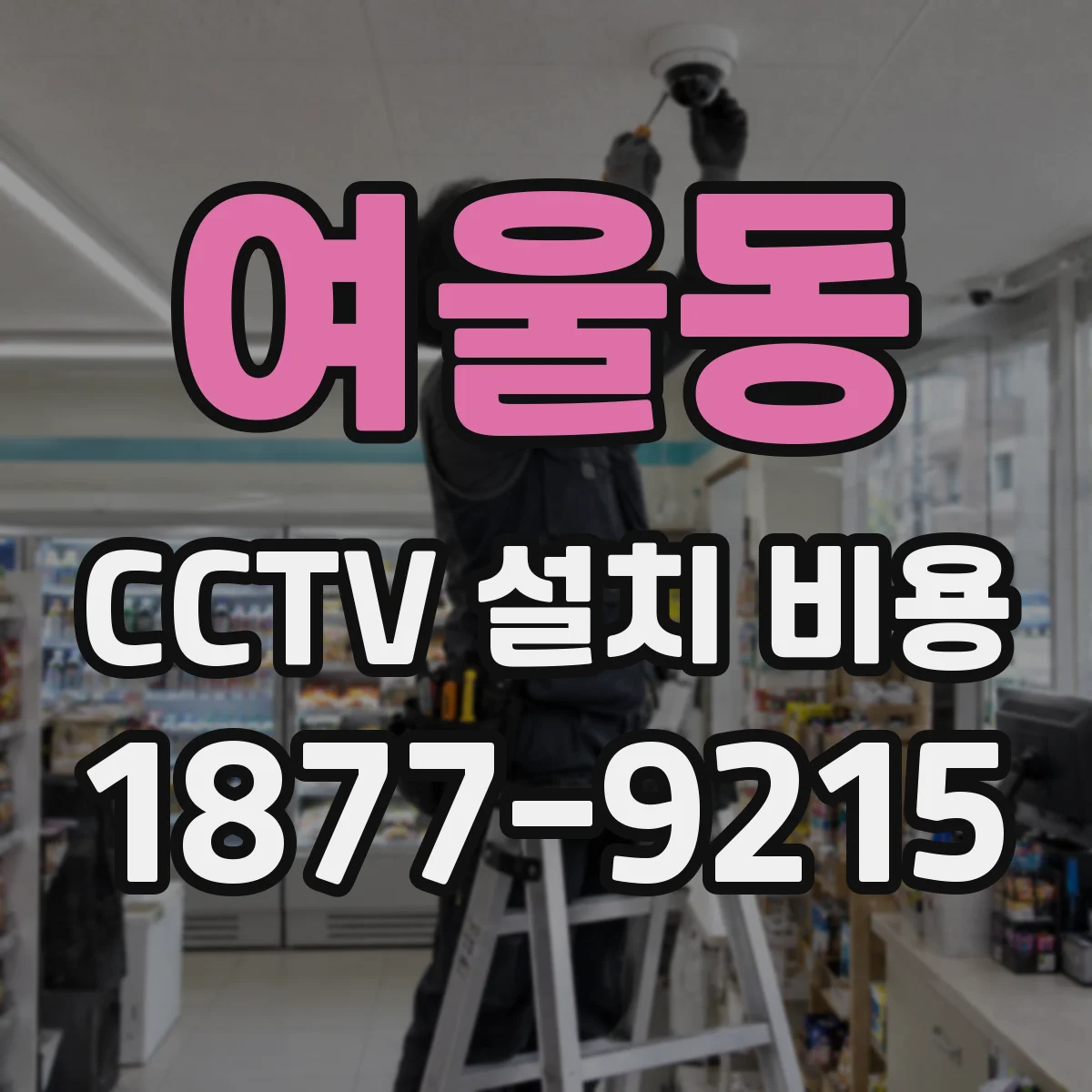 여울동 CCTV 설치 비용