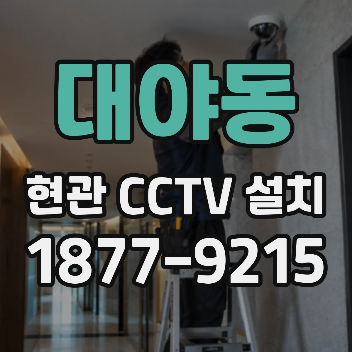 대야동 현관 CCTV 설치