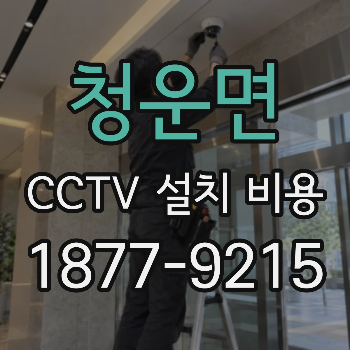 청운면 CCTV 설치 비용