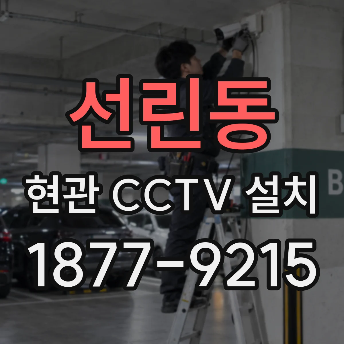 선린동 현관 CCTV 설치