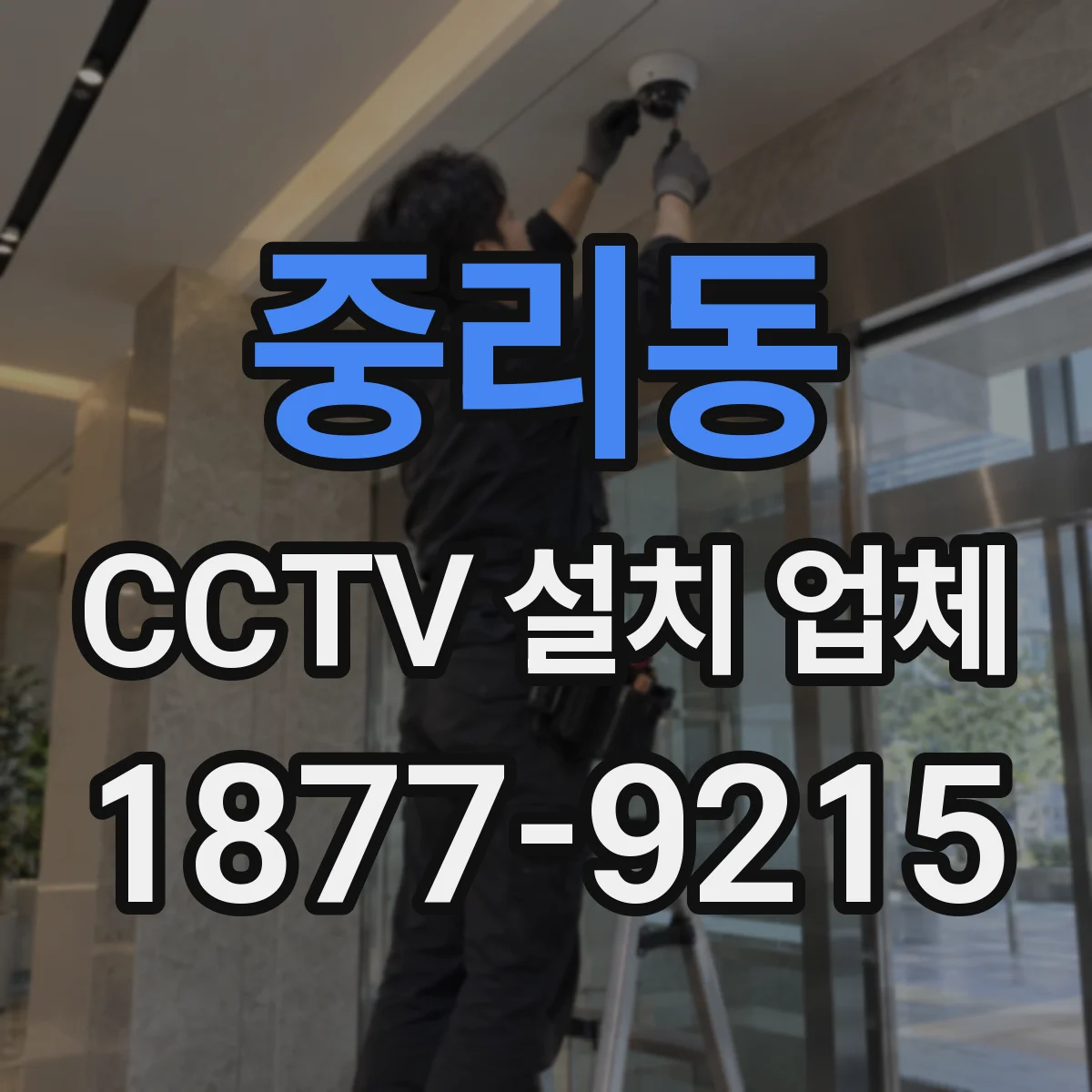 중리동 CCTV 설치 업체