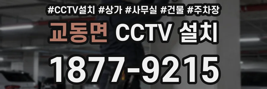 교동면 CCTV 설치