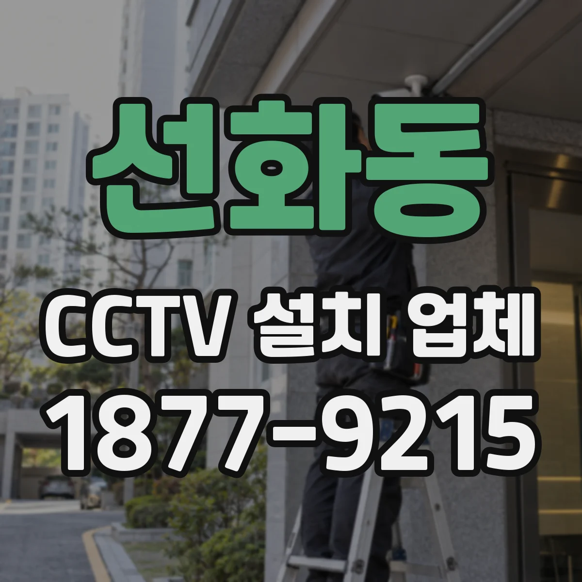 선화동 CCTV 설치 업체