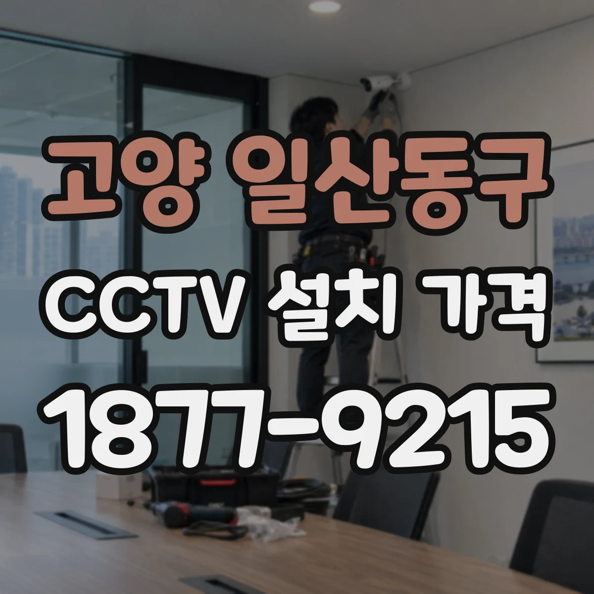 고양 일산동구 CCTV 설치 가격