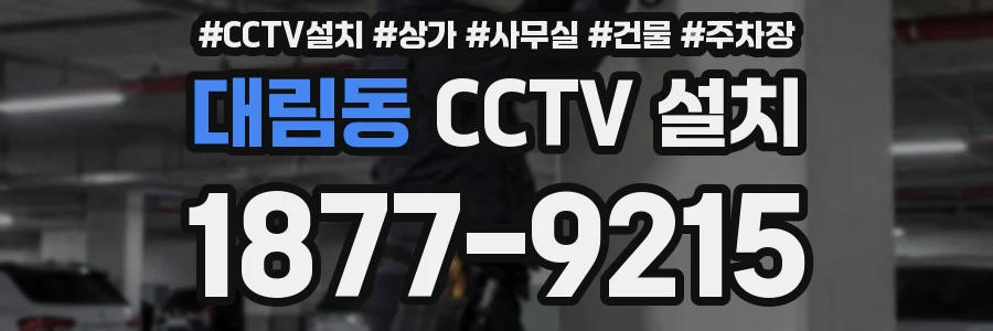대림동 CCTV 설치