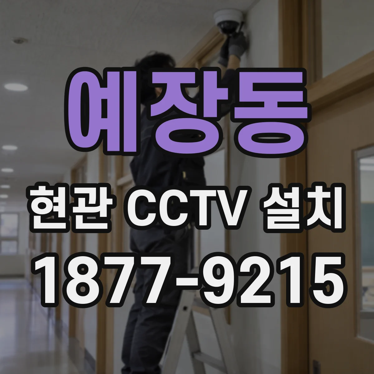 예장동 현관 CCTV 설치