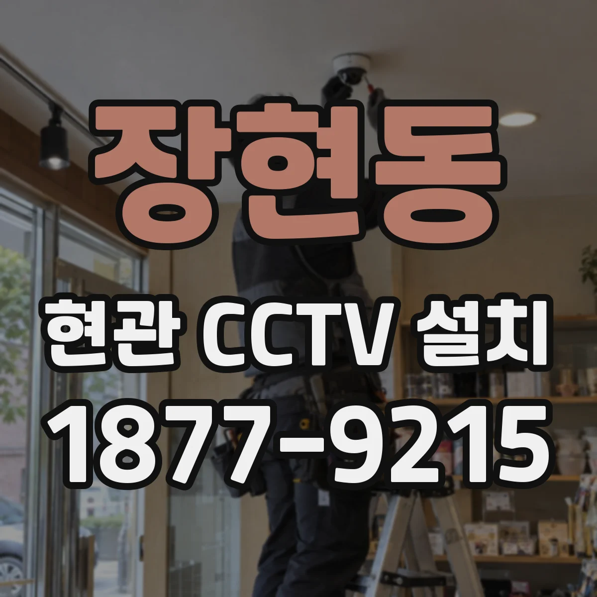 장현동 현관 CCTV 설치