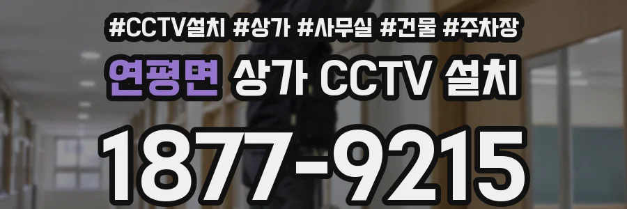 연평면 상가 CCTV 설치