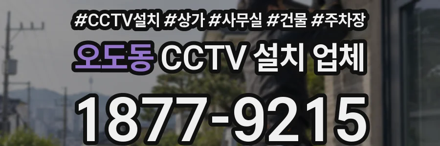 오도동 CCTV 설치 업체