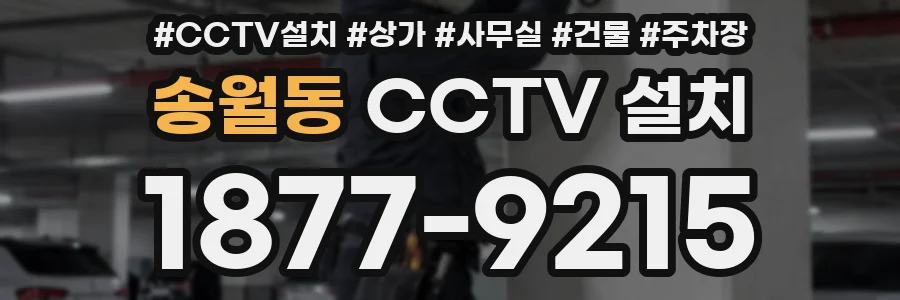 송월동 CCTV 설치