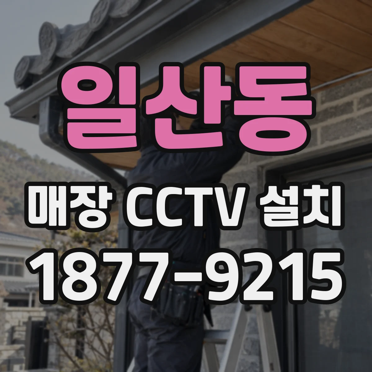 일산동 매장 CCTV 설치