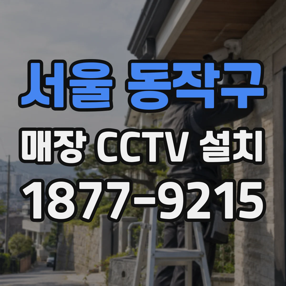 서울 동작구 매장 CCTV 설치
