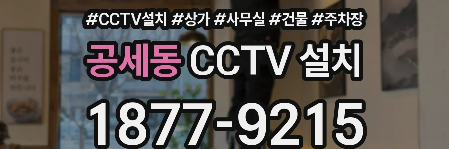 공세동 CCTV 설치