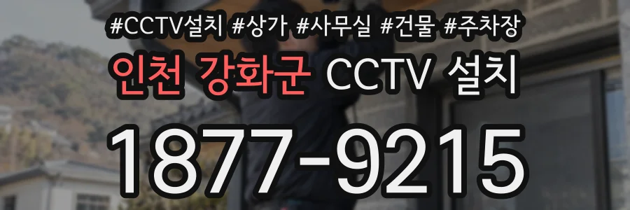 인천 강화군 CCTV 설치
