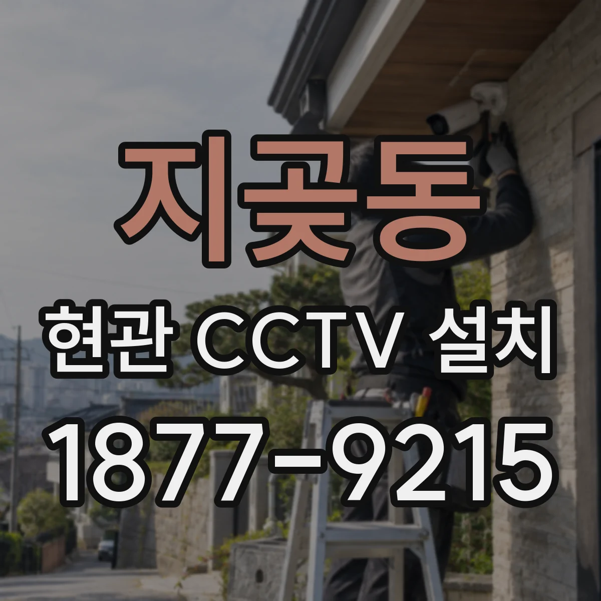 지곶동 현관 CCTV 설치