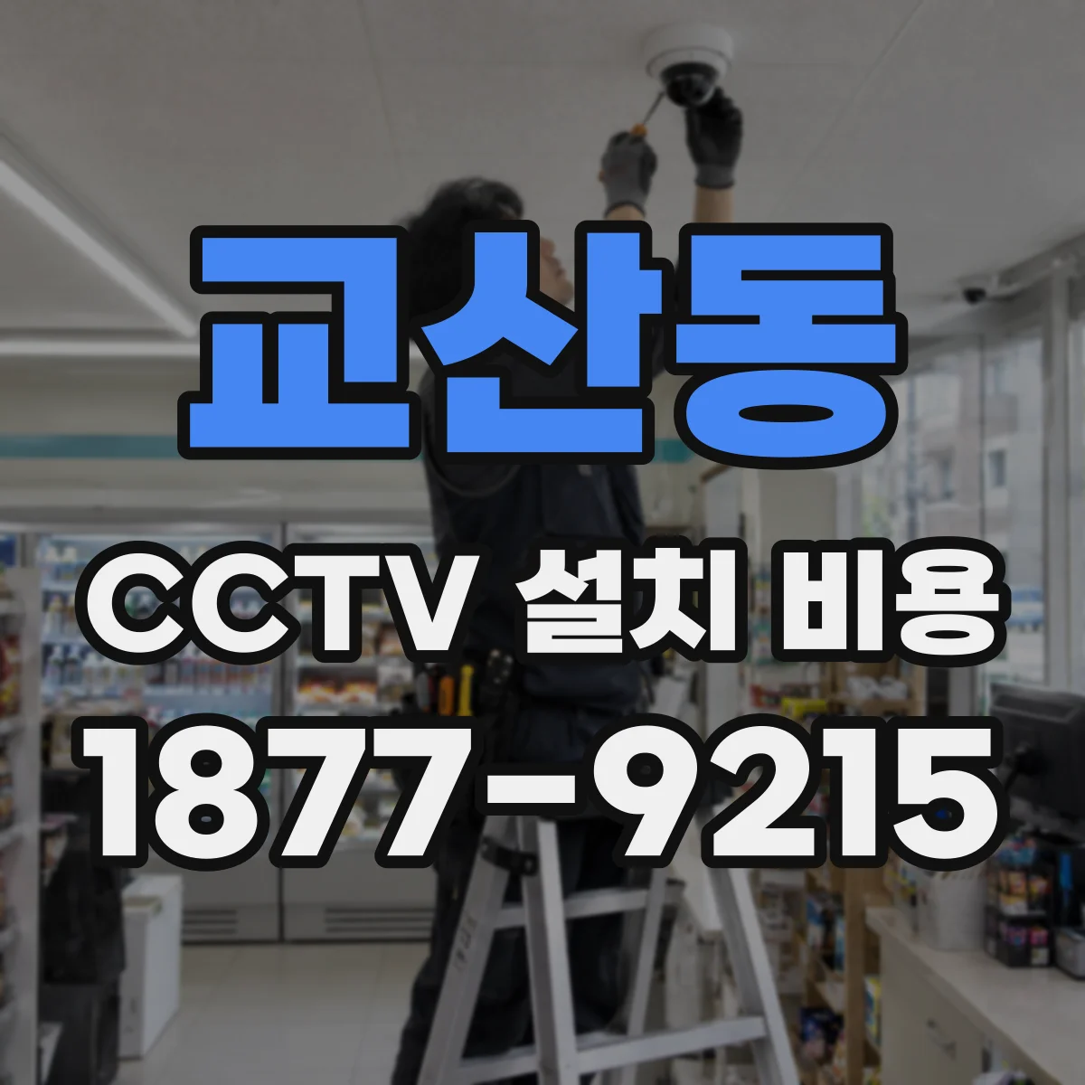 교산동 CCTV 설치 비용