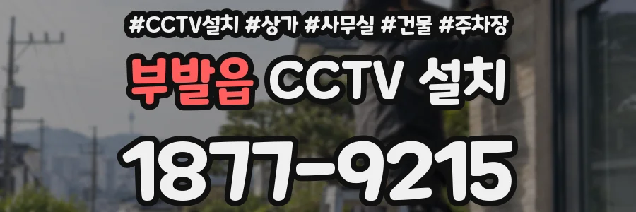 부발읍 CCTV 설치