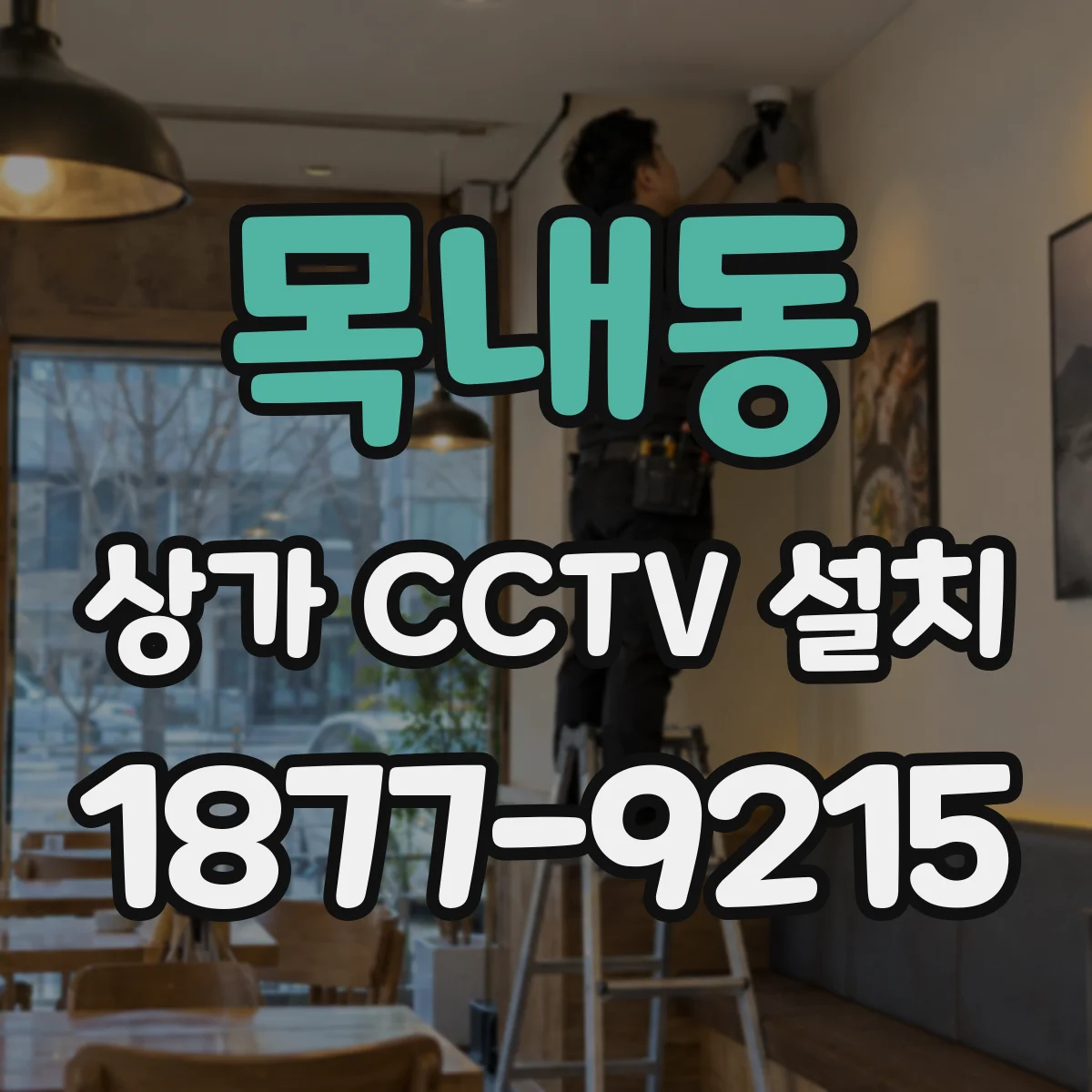 목내동 상가 CCTV 설치
