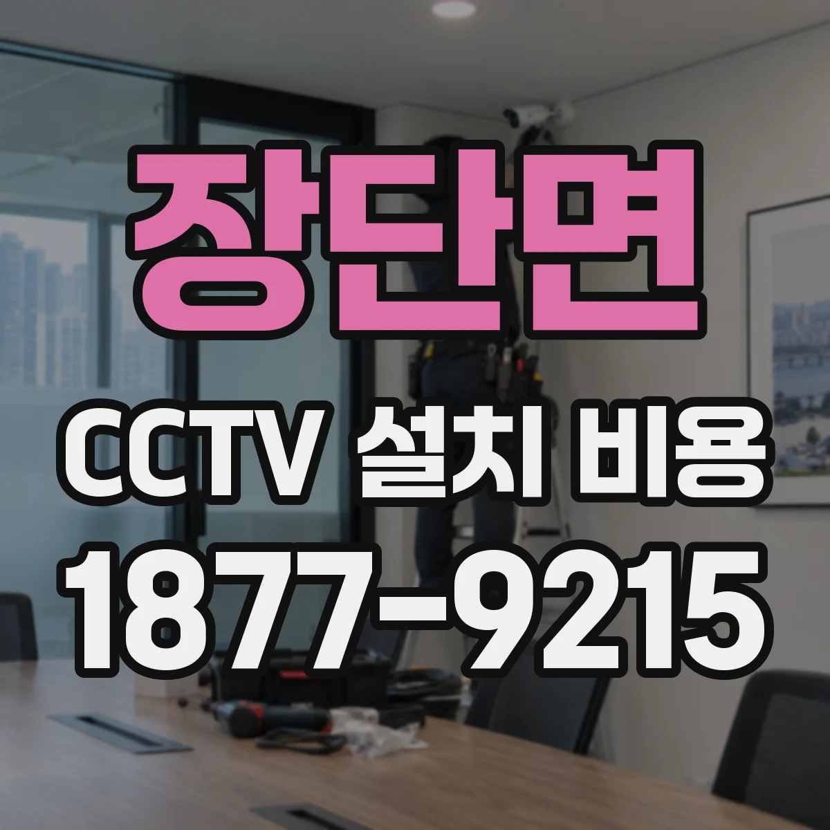 장단면 CCTV 설치 비용