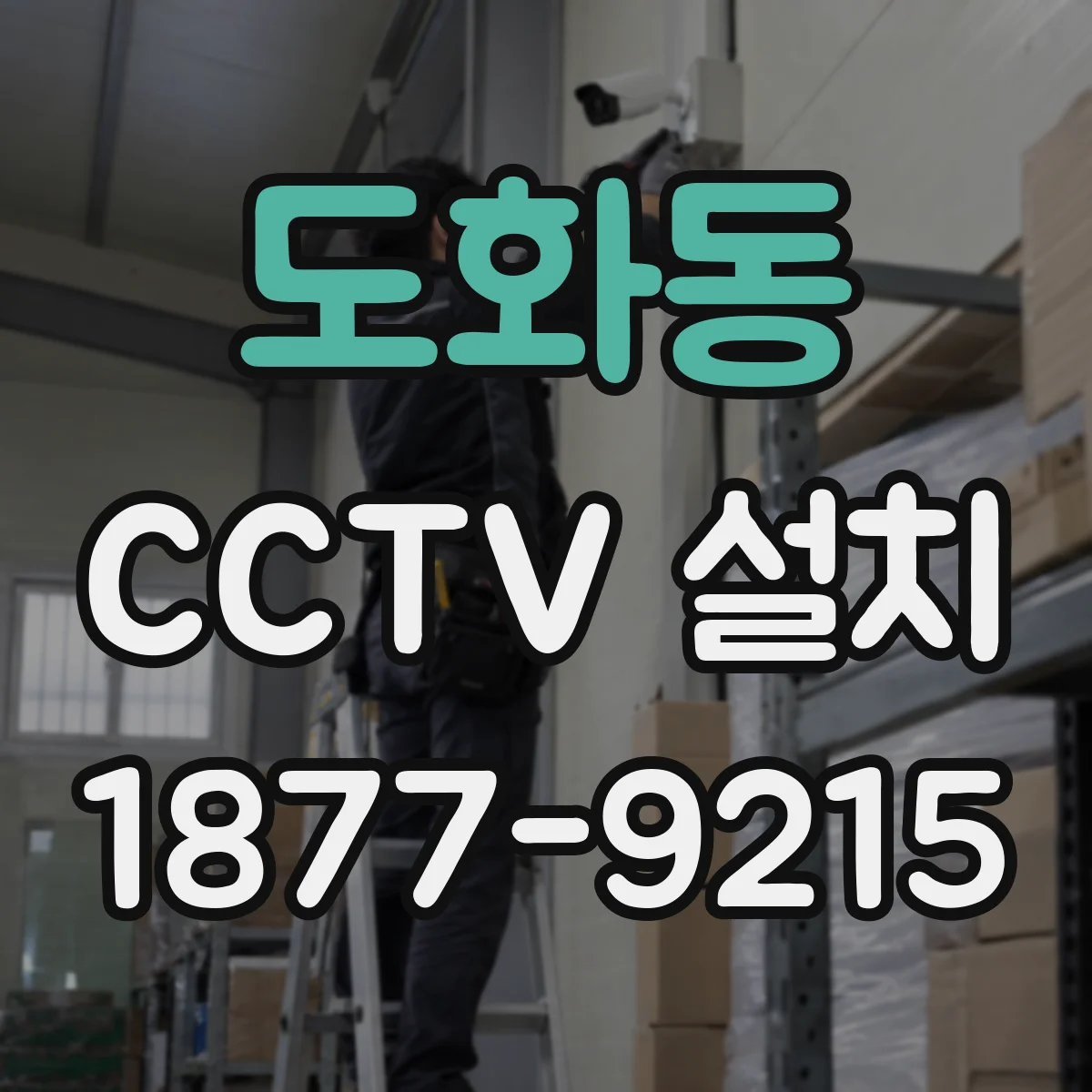 도화동 CCTV 설치