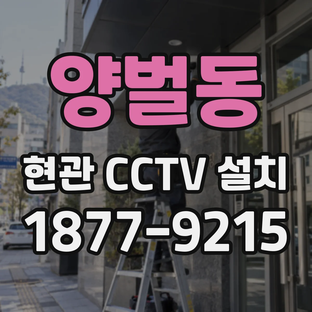 양벌동 현관 CCTV 설치