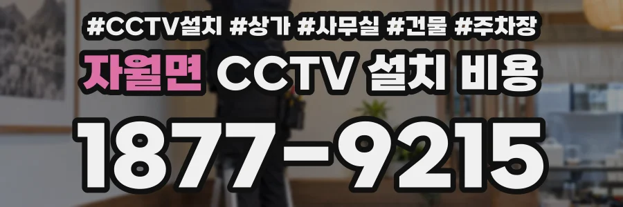 자월면 CCTV 설치 비용