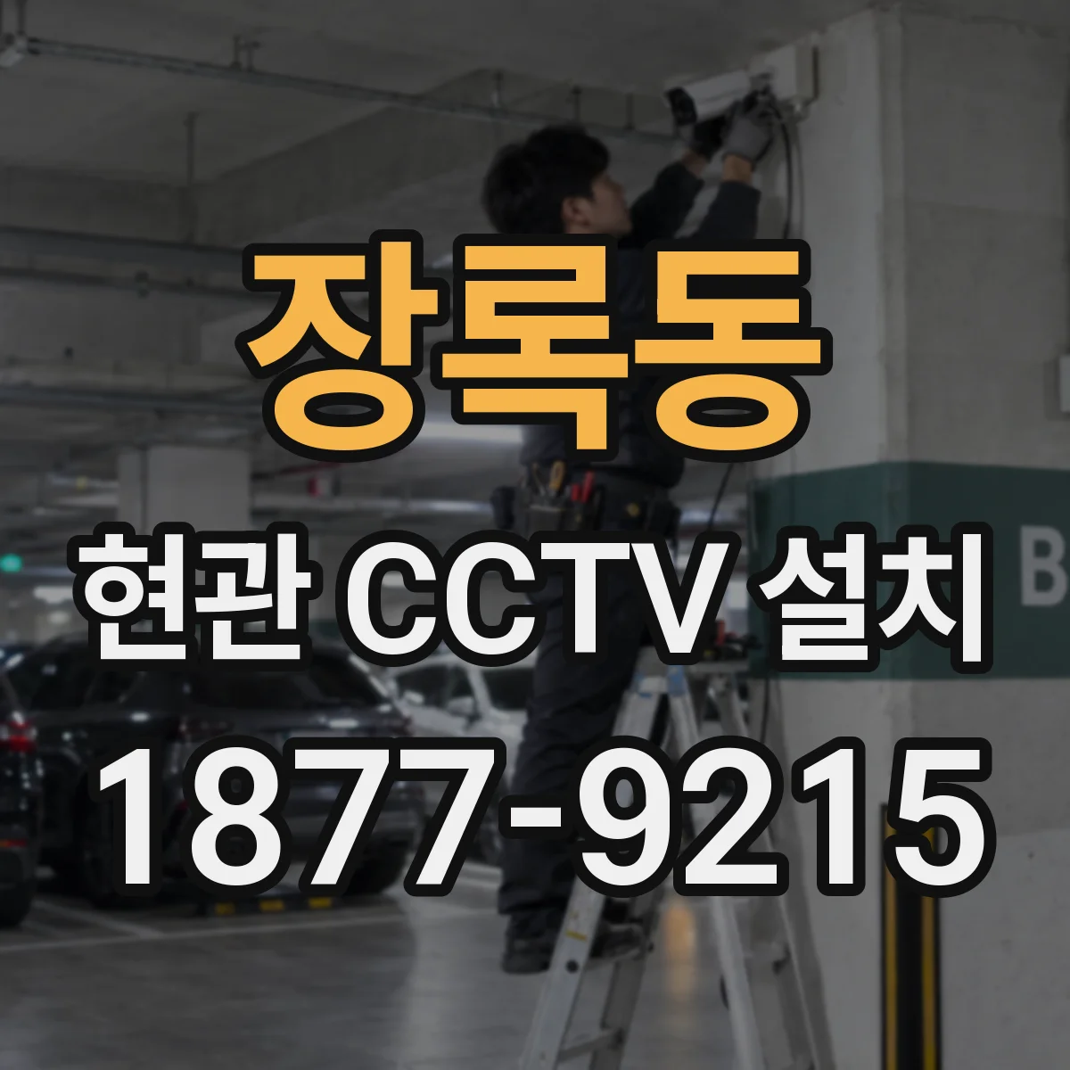 장록동 현관 CCTV 설치