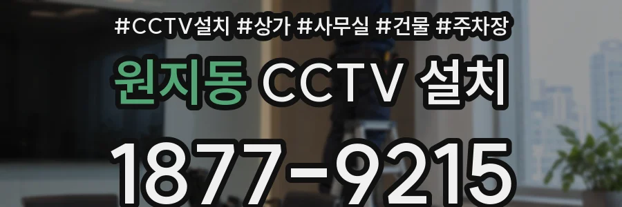 원지동 CCTV 설치