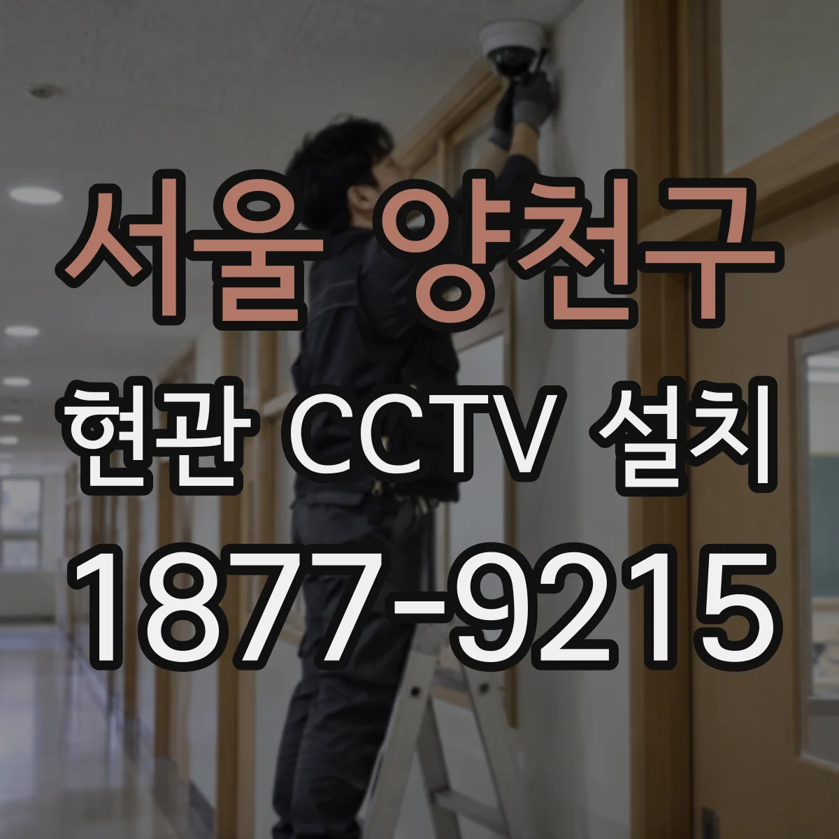 서울 양천구 현관 CCTV 설치