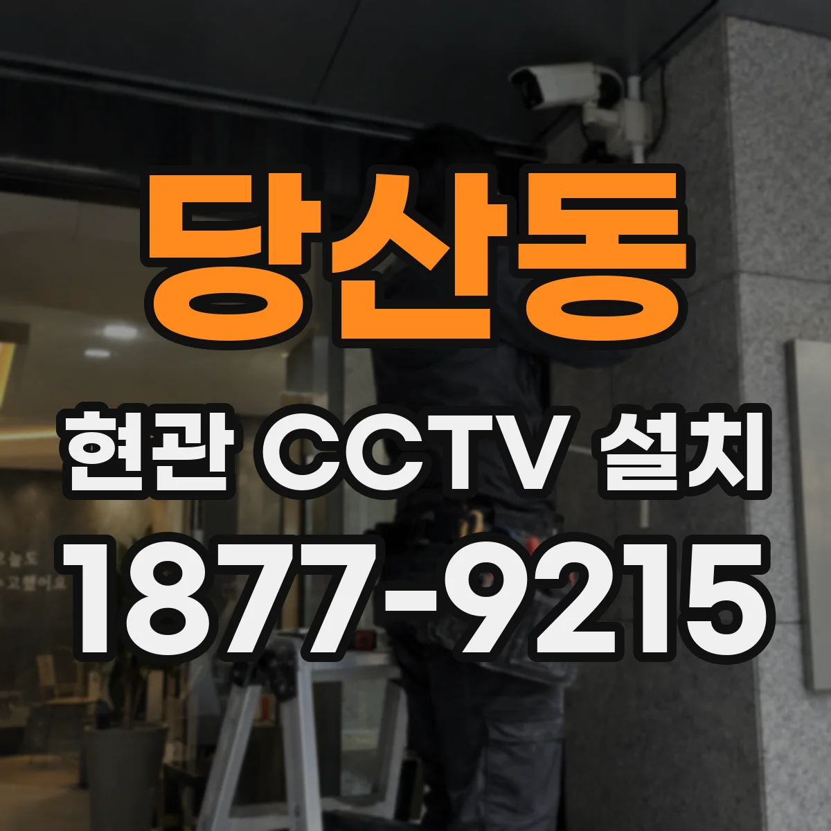 당산동 현관 CCTV 설치