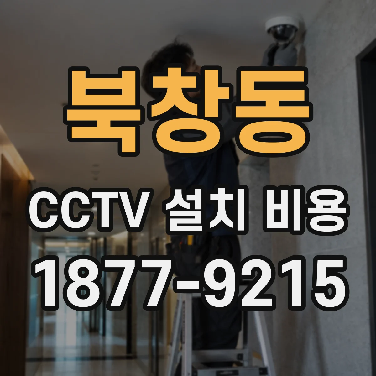 북창동 CCTV 설치 비용