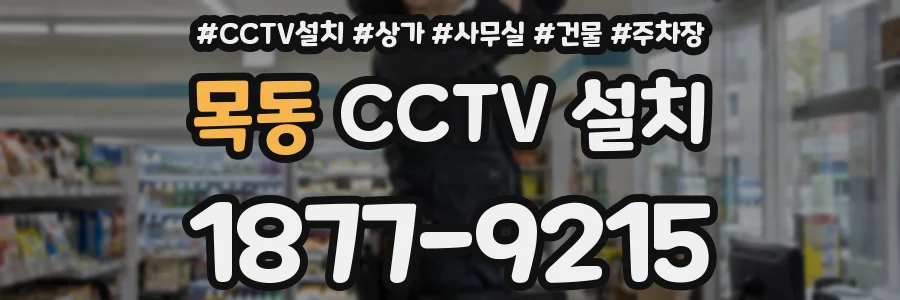 목동 CCTV 설치