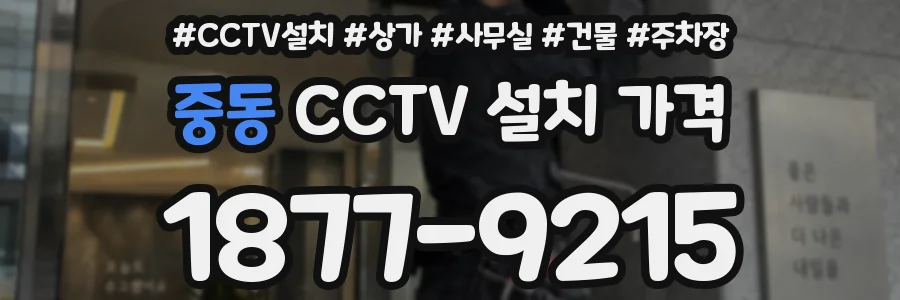 중동 CCTV 설치 가격