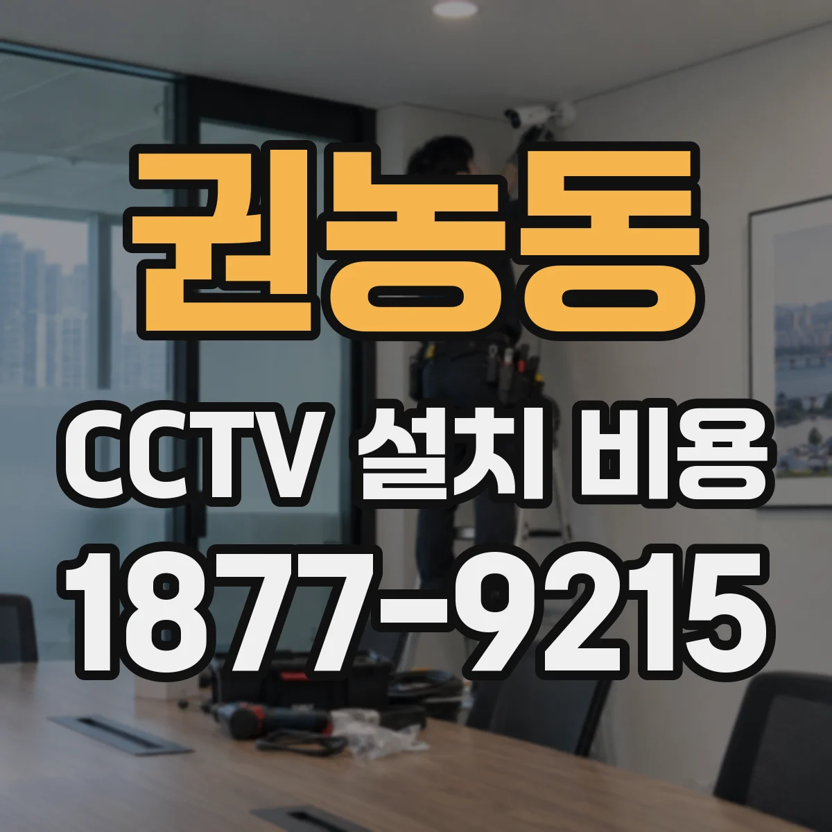 권농동 CCTV 설치 비용