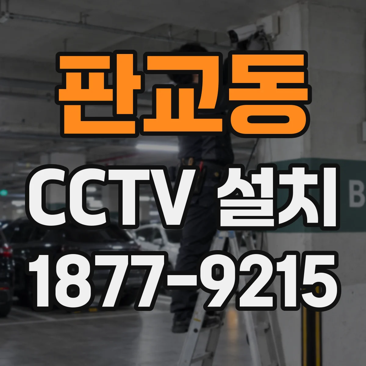 판교동 CCTV 설치