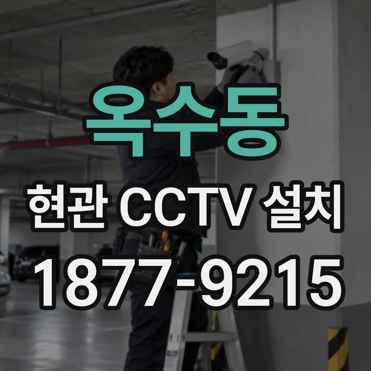 옥수동 현관 CCTV 설치