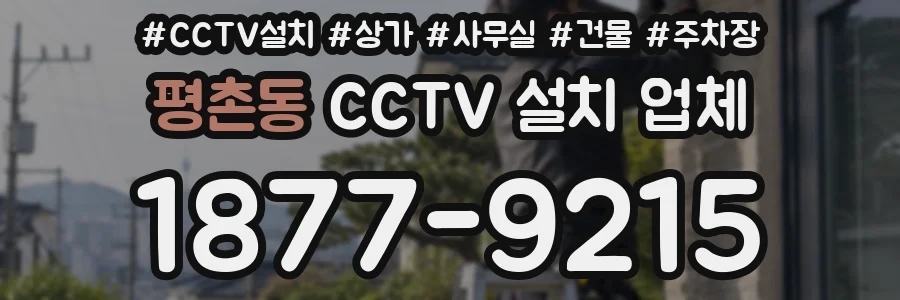 평촌동 CCTV 설치 업체